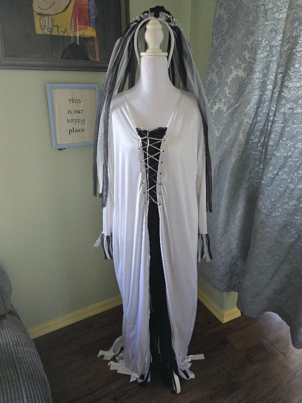 Skeleton/Gothic Women Bride Costume